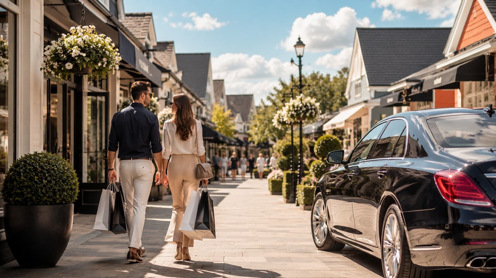 Bicester Village and designer outlets - Luxury Shopping Chauffeur Service