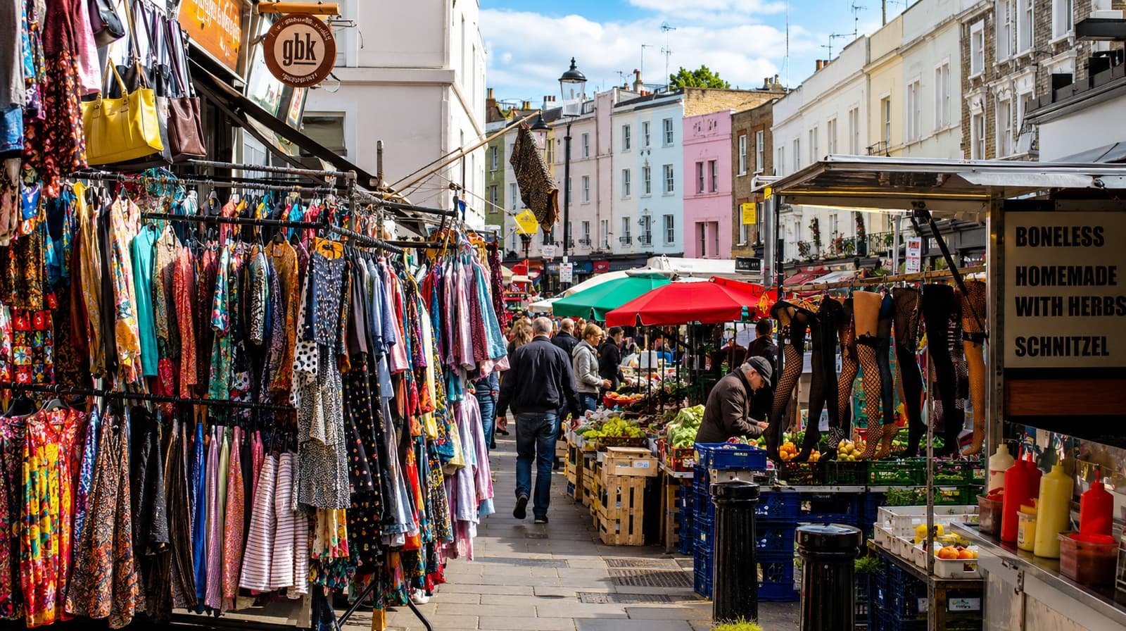 Portobello Road Market - Shopping Places in London