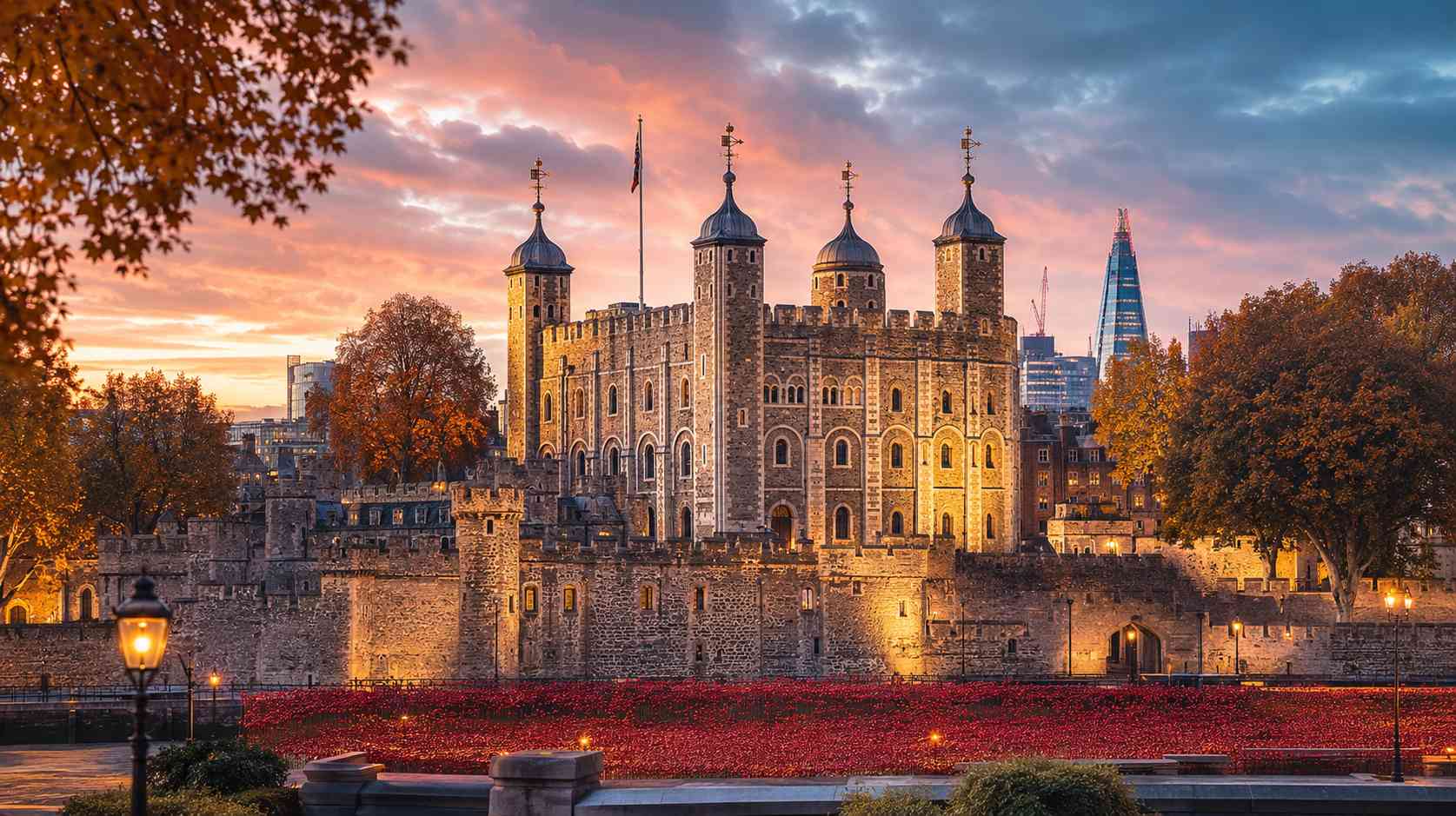Hire a Chauffeur in London for The Tower of London and Seasonal Exhibits
