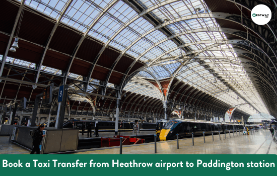 Heathrow airport to Paddington station