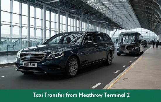 Taxi Transfer from Heathrow Terminal 2