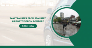 Taxi Transfer from Stansted Airport tofrom Romford