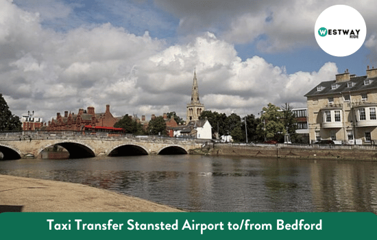 Taxi Transfer Stansted Airport tofrom Bedford